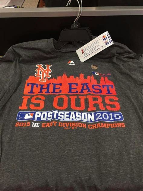 Score big with The East Is Ours Mets Shirt